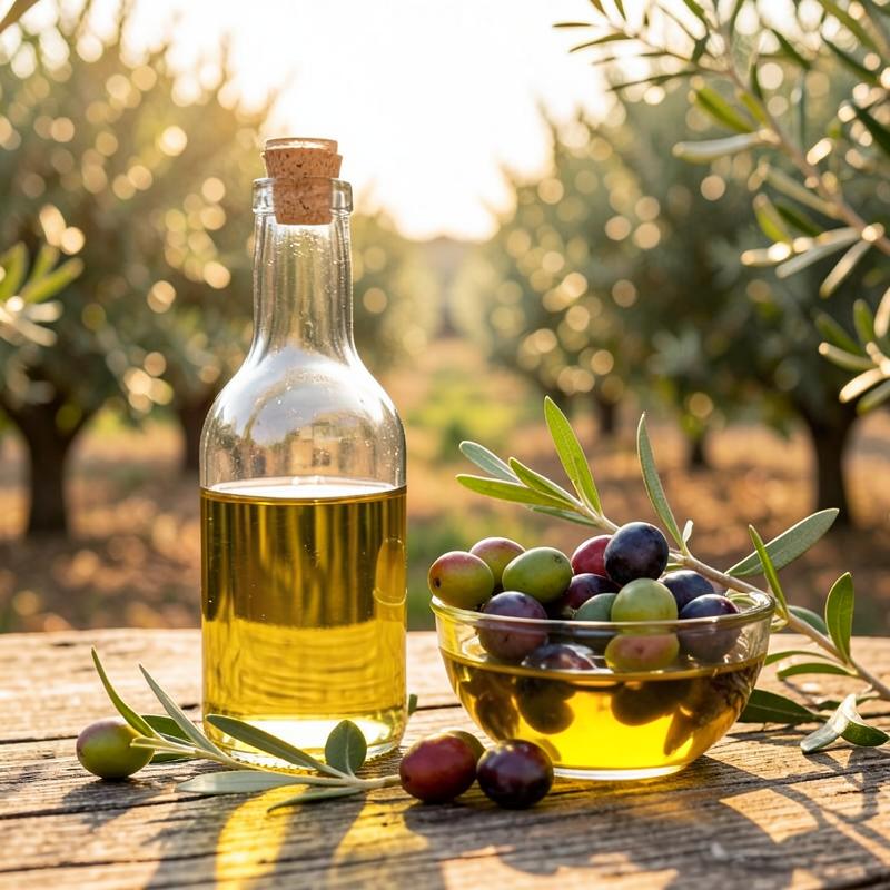 Aceite y oliva